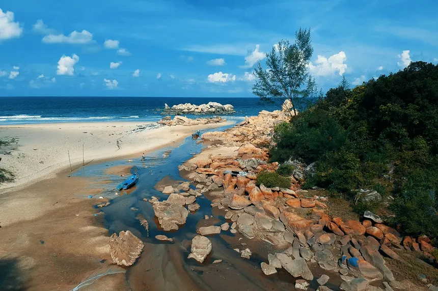Rangat Island waterfalls Middle Andaman